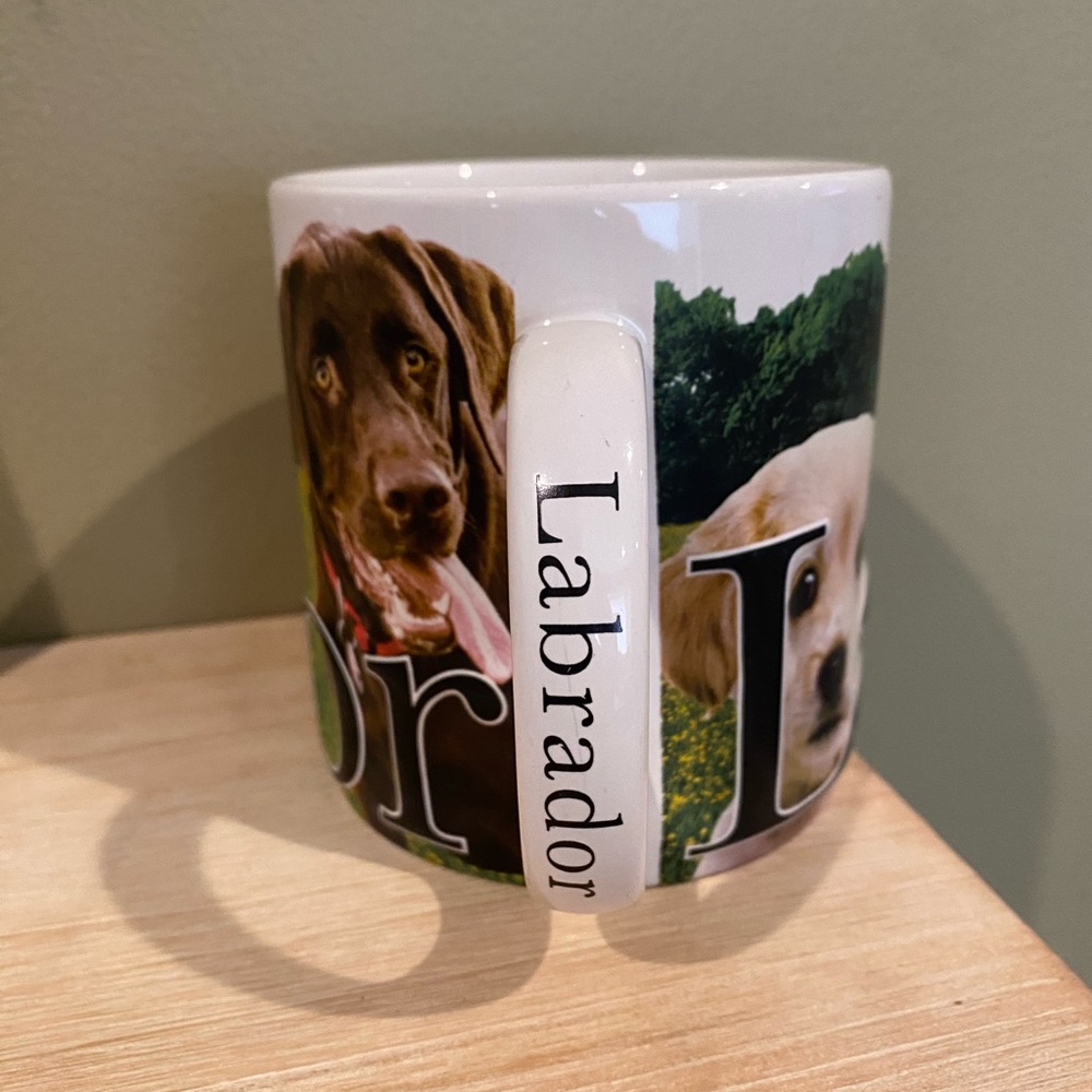 Americaware Labrador Color Relief Mug